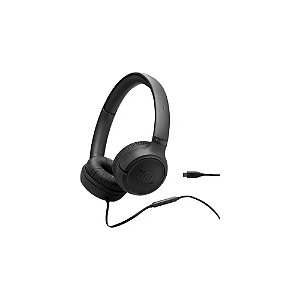 Fone JBL Tune T530 com Cabo 3,5mm Preto