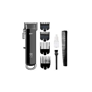 Cortador de Cabelo HTC AT-768 Recarregável Preto/Cinza