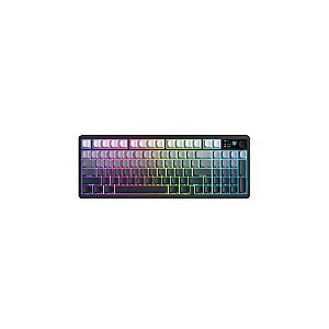 Teclado Onikuma MT902 Sem Fio RGB Preto/Cinza