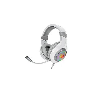 Fone de Ouvido P2 Redragon H260W-RGB Hylas Gaming Branco