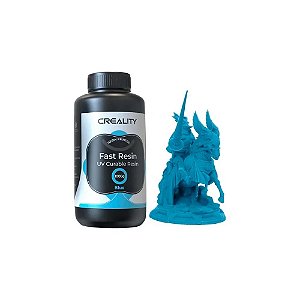 Resina para Impressão 3D Creality Fast Resin Azul 1KG *G 33021800007