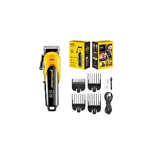 Máquina de Cortar Cabelo HTC CT-8082 Recarr. BLK/Yellow