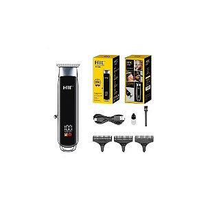 Cortador de Cabelo HTC AT-568 Recarregável Black *G