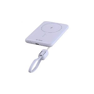 Carregador Portátil G-Tide Slim 01 5000MAH Roxo Sem Fio