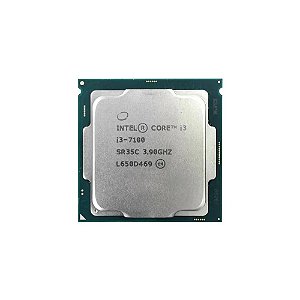 Processador OEM Intel 1151 i3 7100 3.9GHZ sem CX sem fan sem G