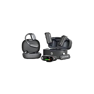 Microfone Sem Fio Hollyland Lark Max 2 Ultimate Combo - Cinza Espacial