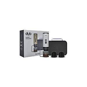 Cafeteira Portátil Dub DBCM Premium Kit 3 En 1 USB-C - Light White