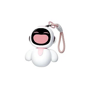 Robô Pendente Inteligente e Interativo com Ai Eiliko - Rosa/Branco