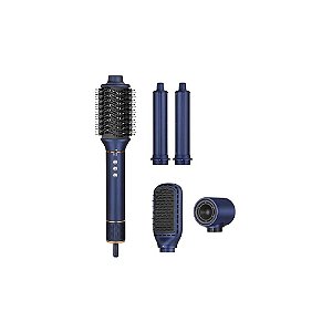 Secador Multiestilizador Enzo V9 EN-754 5 Em 1 1500W 220V - Azul