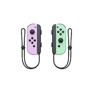 Controle Nintendo Switch JoyCon (L/R) Pastel Lilás/Verde (Japonês)