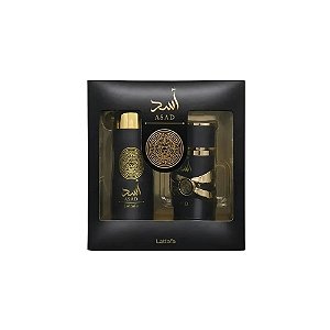Perfume Lattafa Asad Eau de Parfum 100ml + Spray 200ml - Masculino