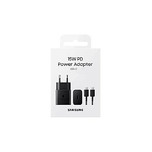 Carregador Samsung USB-C 15W EP-T1510XBEGWW - Preto