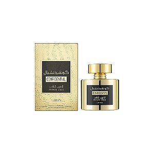 Perfume Lattafa Confidential Private Gold Eau de Parfum Unissex - 100ml