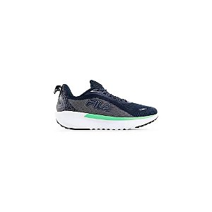 Sapato Fila Duality Azul Marinho-Branco-Verde Feminino 35