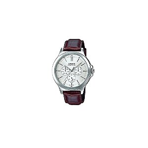 Relógio Casio Feminino Analógico MTP-V300L-7AUDF Marrom