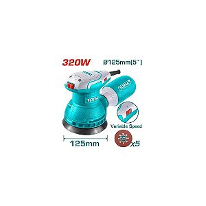 Lixadeira Rotativa Profissional TF2131256 5" 320W