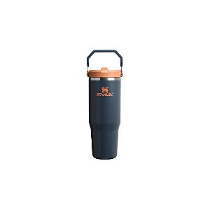 Garrafa Térmica Stanley 887ML Azul-Laranja