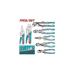 Kit de Alicates e Morsas Total TOS23055 7 Peças