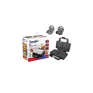 Sanduicheira Sonifer SF-6166 3 Em 1 1000W 220V 50/60Hz
