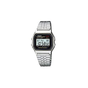 Relógio Digital Unissex Casio A-159W-N1DF Prateado