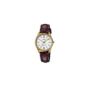 Relógio Casio Feminino Analógico LTP-V005GL-7BUDF Dourado