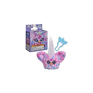 Boneco Furby Furblet Cay Kee Pelúcia Eletrônica Rosa +45 Sons