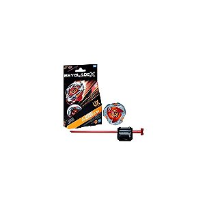 Jogo Beyblade X Hammer Incêndio com Lançador de Piões Autênticos