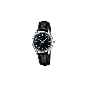 Relógio Casio Feminino Analógico LTPV005L1AUDF Preto