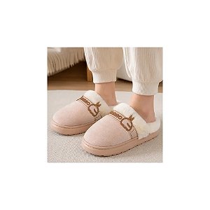 Pantufa Mashi Maro Feminino Peludo Rosa Claro 36 Ao 41