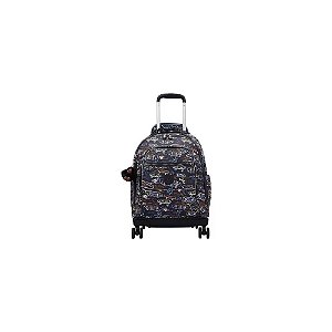 Mochila com Rodas Kipling New Zea Neon Skate