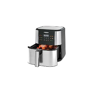 Fritadeira Air Fryer Nappo Digital NEF-250 2100W 10L 220V Prata - Preta