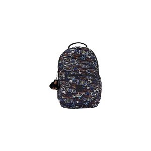 Mochila Kipling Seoul Lap Neon Skate