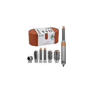 Secador de Cabelo Enzo Airwrap Complete Long EN-4133 6-em-1 Marrom 220V