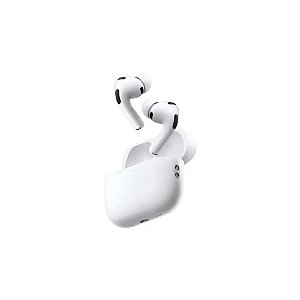 Fone de ouvido Apple Airpods Pro 3 MFHP4LL/A sem fio com estojo de carregamento Megasafe USB-C