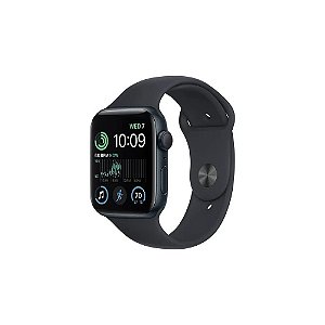 Relógio Apple Watch Series Se 2 44MM MXEK3HN/A M/L - Meia-Noite/Banda Esportiva