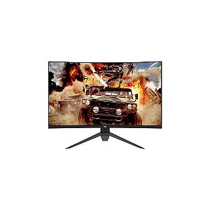 Monitor Curvo LED Gamer Mtek de 32" M32SFV240C HDR/HDMI/DP/240HZ - Preto