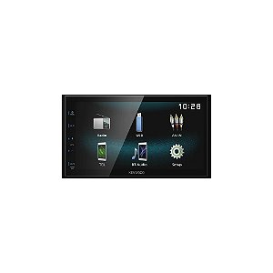 Toca MP4 Automotivo Kenwood DMX120BT Tela de 6,8" com Bluetooth/USB - Preto