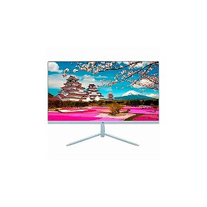 Monitor LED Mtek de 22" MS22SFV100P-W Full HD HDMI/VGA/Bivolt - Branco