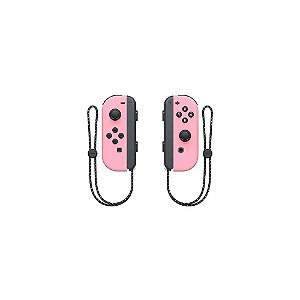 Controle Nintendo Switch Joy-Con L/R Hac-A-Jayaf com Correia - Rosa