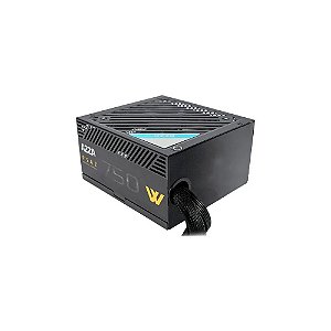 Fonte de Alimentação para PC Azza PSAZ-750W 80 Plus Bronze/750W/Bivolt - Preto