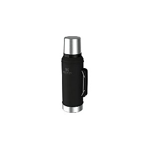 Garrafa Térmica Stanley Classic Legendary Bottle 10-10148-002 de 940ML - Preto Fosco