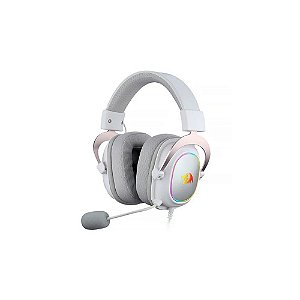 Fone de Ouvido Gamer Redragon Zeus-X H510W-RGB - Branco