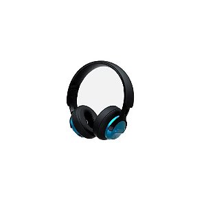 Fone de Ouvido Klip KNH-750BL Hi-Fi Bluetooth/Microfone - Preto/Azul