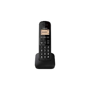Telefone Sem Fio Panasonic KX-TGB310LAB com Identificador de Chamadas - Preto