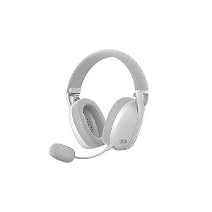Fone de Ouvido Gamer Sem Fio Redragon Ire Pro H848G com Microfone Omnidirecional/40MM/Bluetooth - Branco