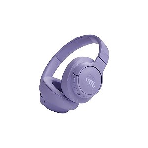 Fone de Ouvido Sem Fio JBL Tune 720BT Bluetooth/Microfone/Pure Bass - Roxo