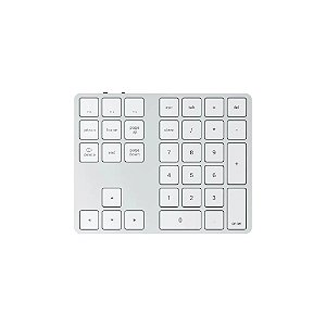 Teclado Sem Fio de Alumínio Satechi ST-Xlabks Prata