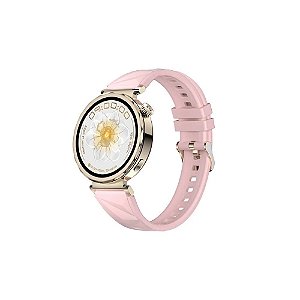 Relógio Smart FTX FTXAM35-RG 42MM - Rosa Ouro/Rosa