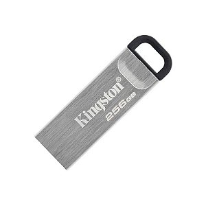 Pendrive Kingston Datatraveler Kyson DTKN/256GB de 256GB - Prata