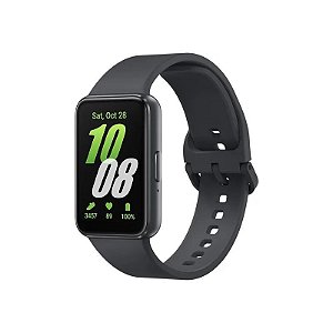 Smartwatch Samsung Galaxy FIT3 SM-R390NZAALTA Bluetooth/5ATM - Cinza (Garan. PY/UY/ARG)